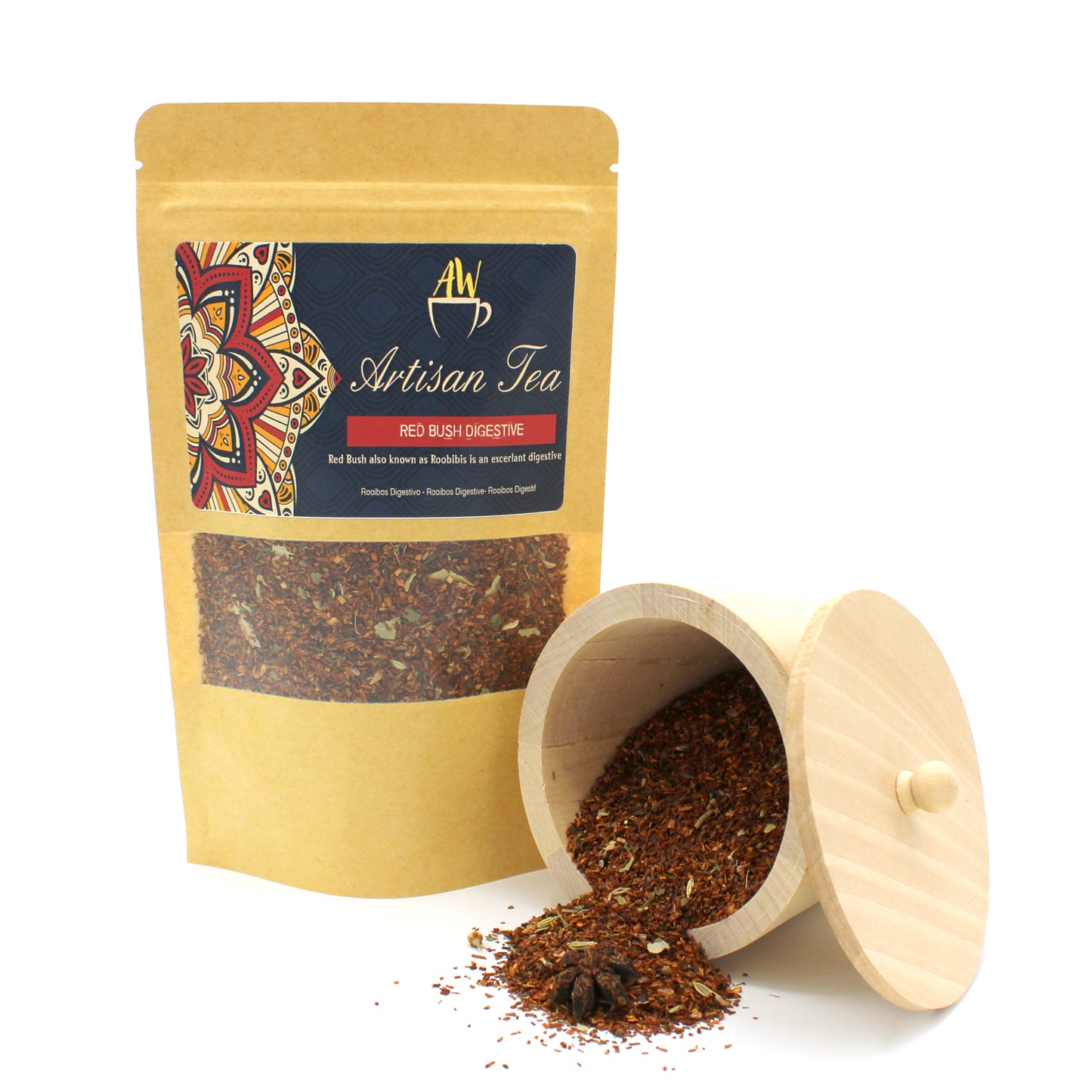 Artisan Tea - Red Bush Digestive Tea - 50g