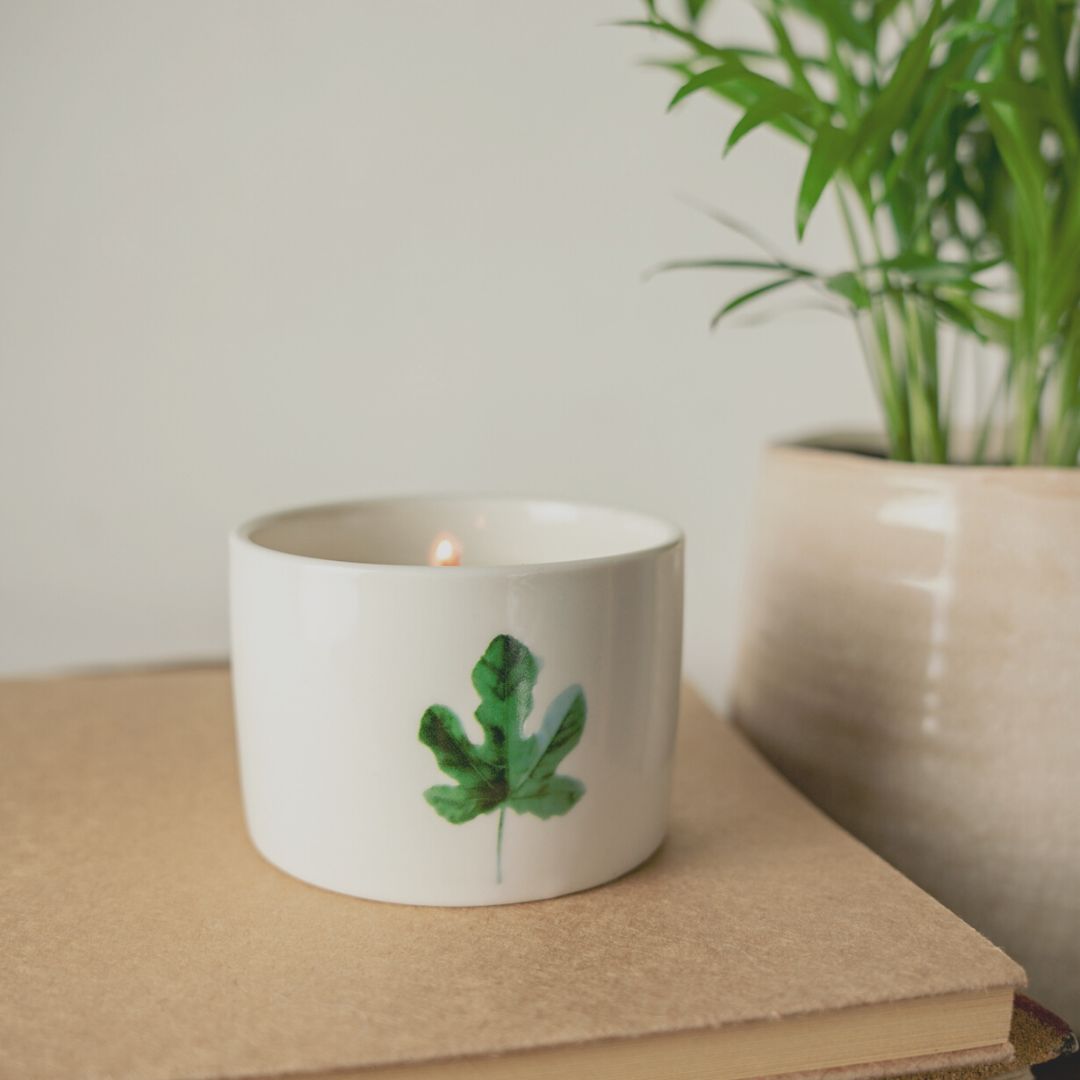 Botanical Soy Wax Candle Mix - 3 Leaves - Medium