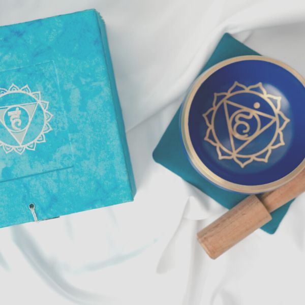 Indian Singing Bowl - Throat Vishuddha Chakra Meditation Singing Bowl