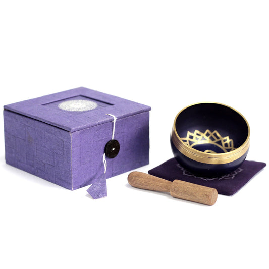 Indian Singing Bowl - Crown Sahasrara Chakra Meditation Singing Bowl