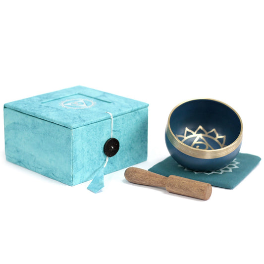Indian Singing Bowl - Throat Vishuddha Chakra Meditation Singing Bowl