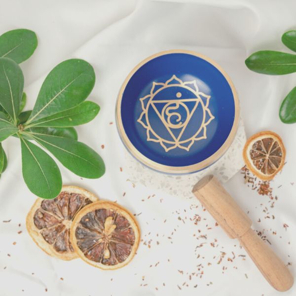 Indian Singing Bowl - Throat Vishuddha Chakra Meditation Singing Bowl